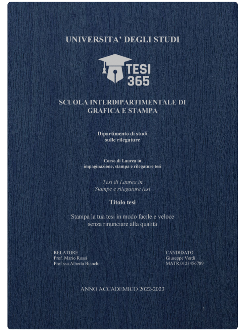 Tipologia rilegatura Smart Medium Effetto legno color Acero bluette